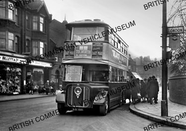AEC 663T Trolleybus / London United 34 / AEL00895a