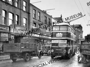 AEC 691T Trolleybus / London United 61 / AEL1552a