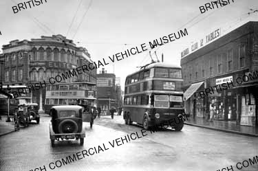 AEC 691T Trolleybus / London United 61 / AEL1553a