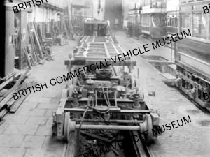 Tramcar bogies and underframe / Blackpool Corporation / AER0004q