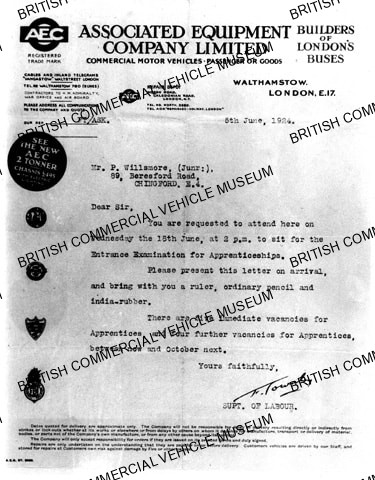 Letter dated 5th June 1924 / AEC Ltd / AEU0059a