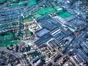 Aerial view of Leyland, showing Leyland Motors canteen and South Works / Leyland Motors / CB0020