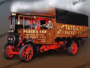 Foden 6 ton Steam Lorry / Pease & Son / CB0034