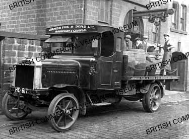 Leyland K / Flat lorry with chains / L000380q