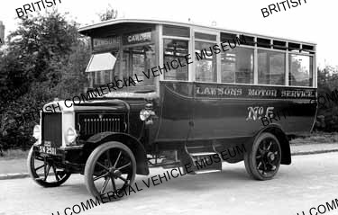 Leyland C3 / Lawson's Motor Services, no.5 / L002117a