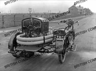 BSA Motorcycle sidecar / L003412q
