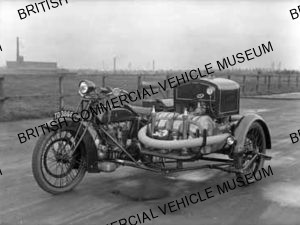 BSA Motorcycle sidecar / L003415q