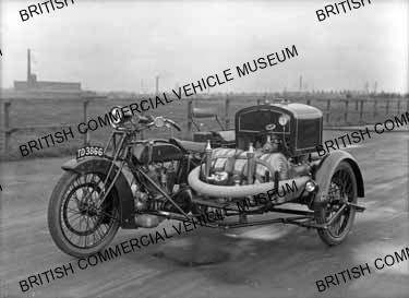 BSA Motorcycle sidecar / L003415q