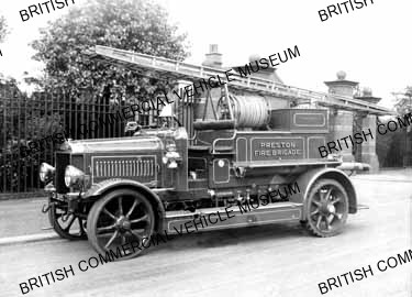 Leyland FE1 Special / Preston Fire Brigade / L004500q