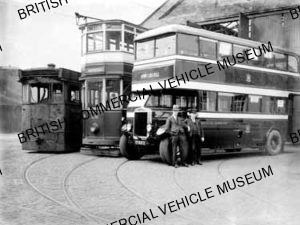 Steam tram, electric tram and TD2 / Rawtenstall Corporation, 6, 26 and 11 / L011215q