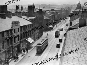 Bogie single-deck tram / Burnley Colne and Nelson, 69 / L013121a