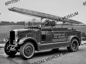 Leyland Cub FK1 / Romford UDC Fire Brigade / L013305a