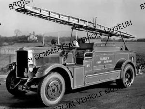 Leyland Cub FK1 / Paisley Fire Brigade, No.1 / L013609a