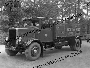 Leyland Beaver TC10 / Dropside lorry with high slatted sides / L016107q