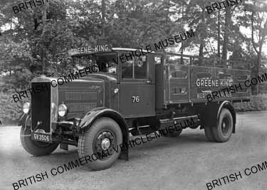 Leyland Beaver TC10 / Dropside lorry with high slatted sides / L016107q