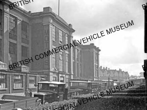 Lorries parked in Thurston Road opposite Canteen / L016506q