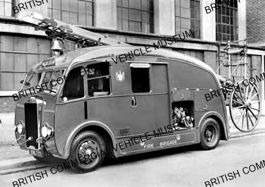 Leyland SKFT2 / Croydon Fire Brigade / L025165a