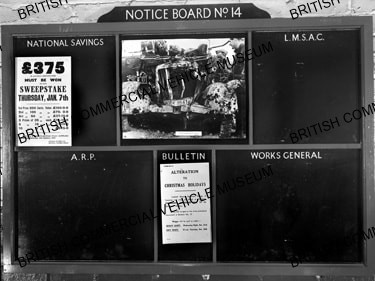 Notice board No.14 / Leyland Motors / L026048a