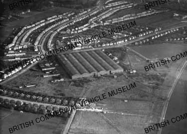 Aerial view of Kingston Works / Leyland Motors Ltd / L033355q