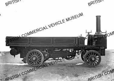 Lancashire Steam Motor Co. Oil fired steam / Dropside wagon / LB0008q