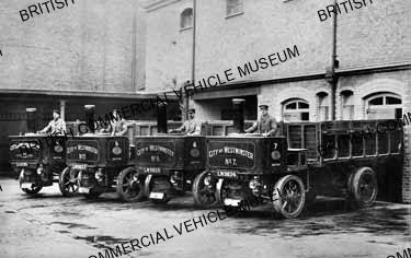Leyland Steam Wagon / City of Westminster, nos 4-7 / LB0490Aa