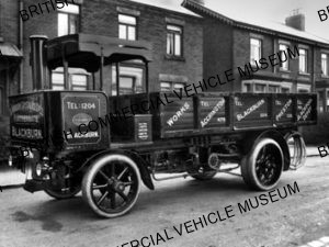Leyland Steam Wagon / Blackburn Crystal Ice Co Ltd / LB1500a