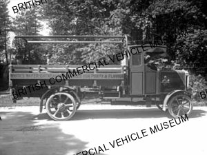 Leyland A / Lorry with slatted sides and hoop for top cover / LB1534q