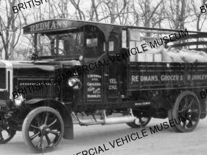 Leyland RAF type / Redmans Grocers, Burnley / LPF1302