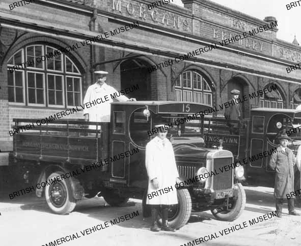 Leyland n / c lorry / Morgans Brewery, Kings Lynn / LPF1394A