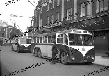 AEC 664T trolleybus / Rotherham Corporation, 69 / MAT6102q