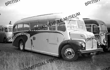Leyland Comet CPO1 / Bedlington & District / MAT6533q