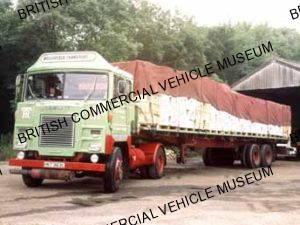 Scammell Crusader tractor unit / Roughfield Transport, Staplehurst, Kent / SU0005Cq