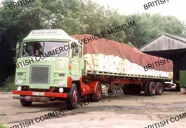 Scammell Crusader tractor unit / Roughfield Transport, Staplehurst, Kent / SU0005Cq