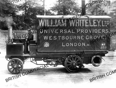 Thornycroft steam wagon / William Whiteley Ltd., London / T02633q