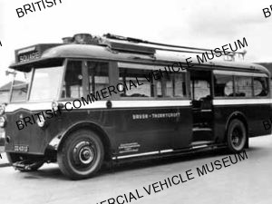 Brush-Thornycroft BD trolleybus / Thornycroft demonstrator / T08299q
