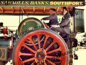 Burrell Traction Engine / Sawmills Southport / Z00044