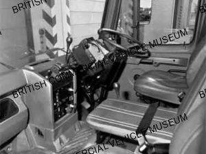 Leyland-DAF cab interior / Z00057