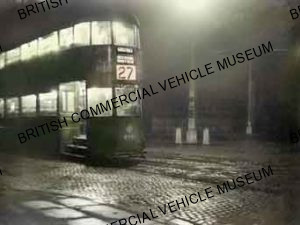 Bogie tram / Liverpool Corporation 824 / Z00064b