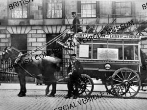 Horse bus / Edinburgh & District Tramways Co. Ltd. / Z00098