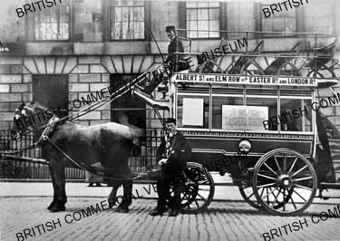 Horse bus / Edinburgh & District Tramways Co. Ltd. / Z00098