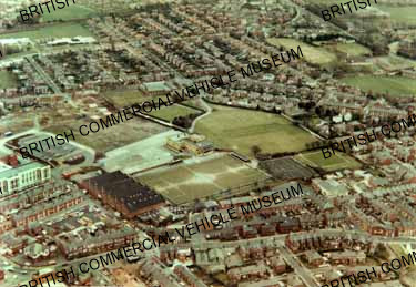 Aerial view of Sports Ground and BCVM building / Z00147
