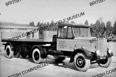 AECMonarch n / c tractor unit / London Brick / AEB05819a