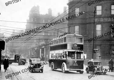 AEC Trolleybus 661T / Bradford Corporation 676 / AEL3151a