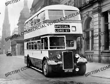 Crossley DD42 / 7S / Southport Corporation, 112 / AEP00941a