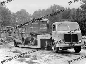 AEC Mercury tractor unit / Dallas, New Malden, Surrey / AEP14449a