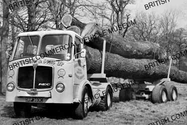 AEC Mandator Mk.V tractor unit / E Whatton & Sons Ltd / AEP33713a