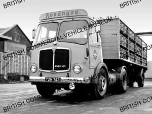 AEC Mandator tractor unit / McMullans Kosangas Limited / AEP35046a