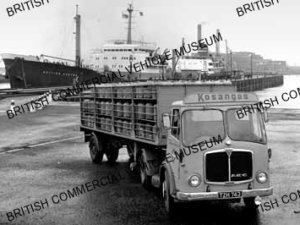 AEC Mandator tractor unit / McMullans Kosangas Limited / AEP35047a