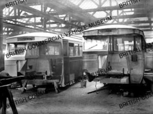 2 Partly completed bus bodies / L006068a