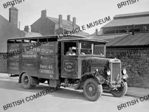 Leyland Badger TA4 n / c lorry / Thomas Throup, Crosshills / L007560a
